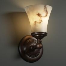 Justice Design Group FAL-8521-20-NCKL - Tradition 1-Light Wall Sconce