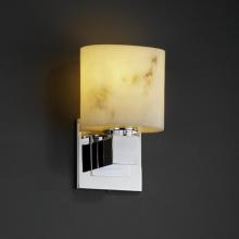 Justice Design Group FAL-8707-30-DBRZ - Aero ADA 1-Light Wall Sconce (No Arms)