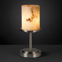 Justice Design Group FAL-8798-12-NCKL - Dakota 1-Light Table Lamp (Short)