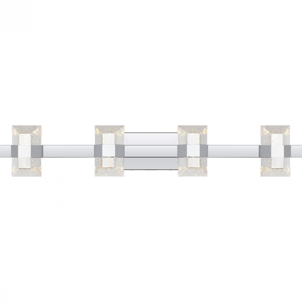 Selena Integrated LED Polished Chrome Bath Light with CCT Switch