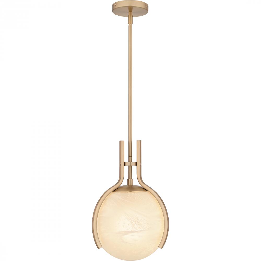 Orbit 1-Light Bronze Gold Pendant Light