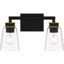 Quoizel ALY8615MBK - Almany 2-Light Matte Black Bath Light