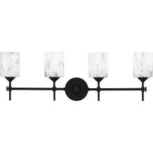 Quoizel ARI8631MBK - Aria 4-Light Matte Black Bath Light