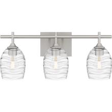 Quoizel LCY8622BN - Lucy 3-Light Brushed Nickel Bath Light