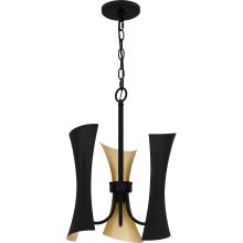 Quoizel MYL2814MBK - Myla 3-Light Matte Black Pendant Light