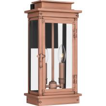 Quoizel NOE8407AC - Noelle 2-Light Aged Copper Outdoor Wall Lantern