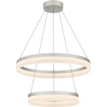 Quoizel PCOH2924BN - Cohen Integrated LED Brushed Nickel Pendant Light