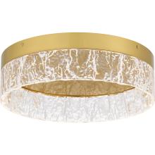 Quoizel QFL6763BRG - Vistaria Integrated LED Brushed Gold Flush Mount