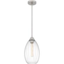 Quoizel QPP6756BN - Marza 1-Light Brushed Nickel Mini Pendant