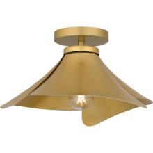 Quoizel QSF6747LG - Wisp 1-Light Light Gold Semi-Flush Mount