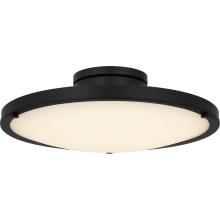  QSF6784MBK - Donne Matte Black Semi-Flush Mount