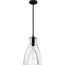 Quoizel STS1508MBK - Stetson 1-Light Matte Black Mini Pendant