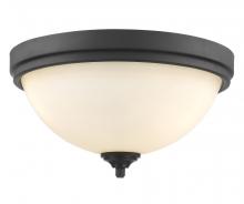  435F3-BRZ - 3 Light Flush Mount