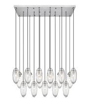  651P-17L-BN - 17 Light Linear Chandelier