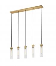  740P-5L-RB - 5 Light Linear Chandelier