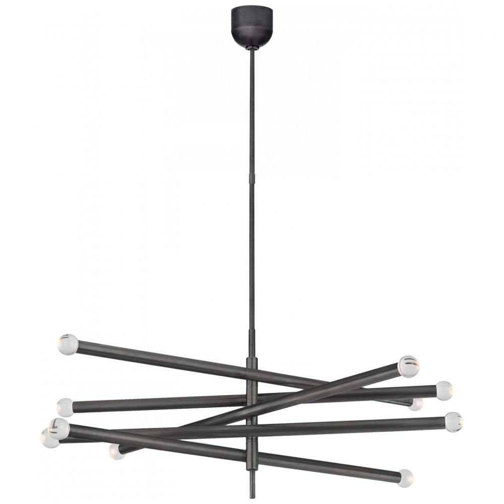 Rousseau Grande Ten Light Articulating Chandelier