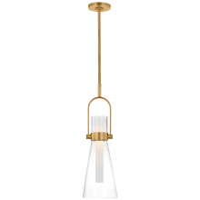  IKF 5455HAB-CG - Larkin 9" Conical Pendant