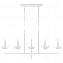 Visual Comfort & Co. Signature Collection JN 5630PW - Illana Large Linear Chandelier