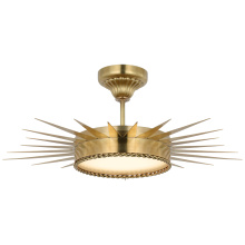 Visual Comfort & Co. Signature Collection SK 4190HAB-WG - Soleil 28" Semi-Flush Mount