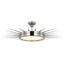 Visual Comfort & Co. Signature Collection SK 4194PN-WG - Soleil 45" Semi-Flush Mount