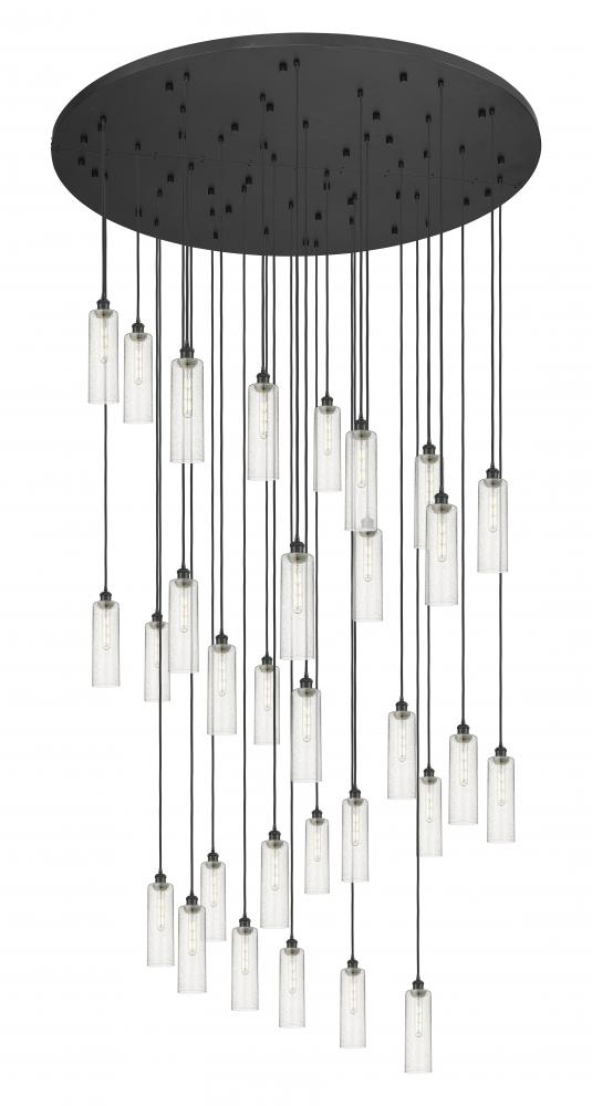 Crown Point - 31 Light - 60 inch - Matte Black - Multi Pendant