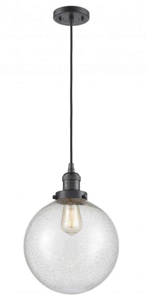 Beacon - 1 Light - 10 inch - Oil Rubbed Bronze - Cord hung - Mini Pendant