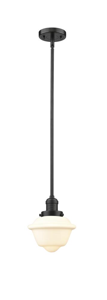 Oxford - 1 Light - 8 inch - Oil Rubbed Bronze - Stem Hung - Mini Pendant