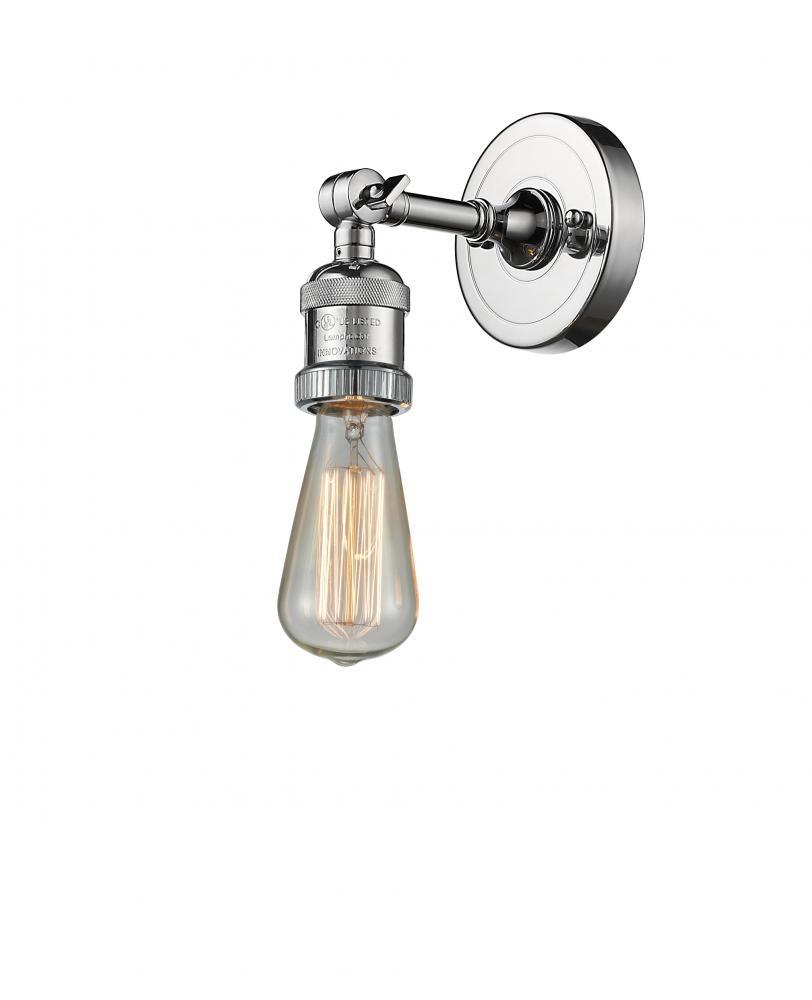 Bare Bulb 1 Light Sconce