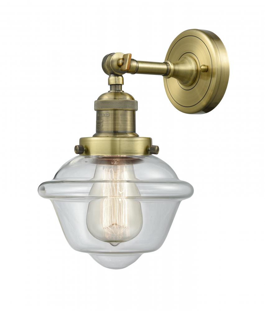 Oxford - 1 Light - 8 inch - Antique Brass - Sconce