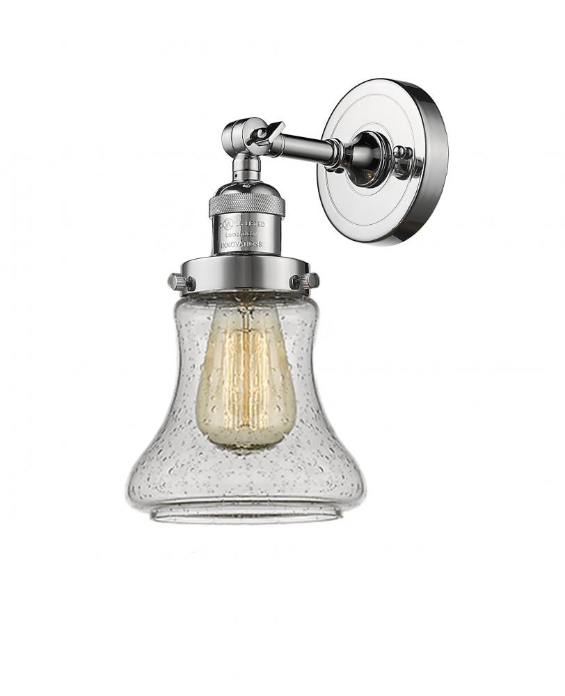 Bellmont - 1 Light - 7 inch - Polished Chrome - Sconce