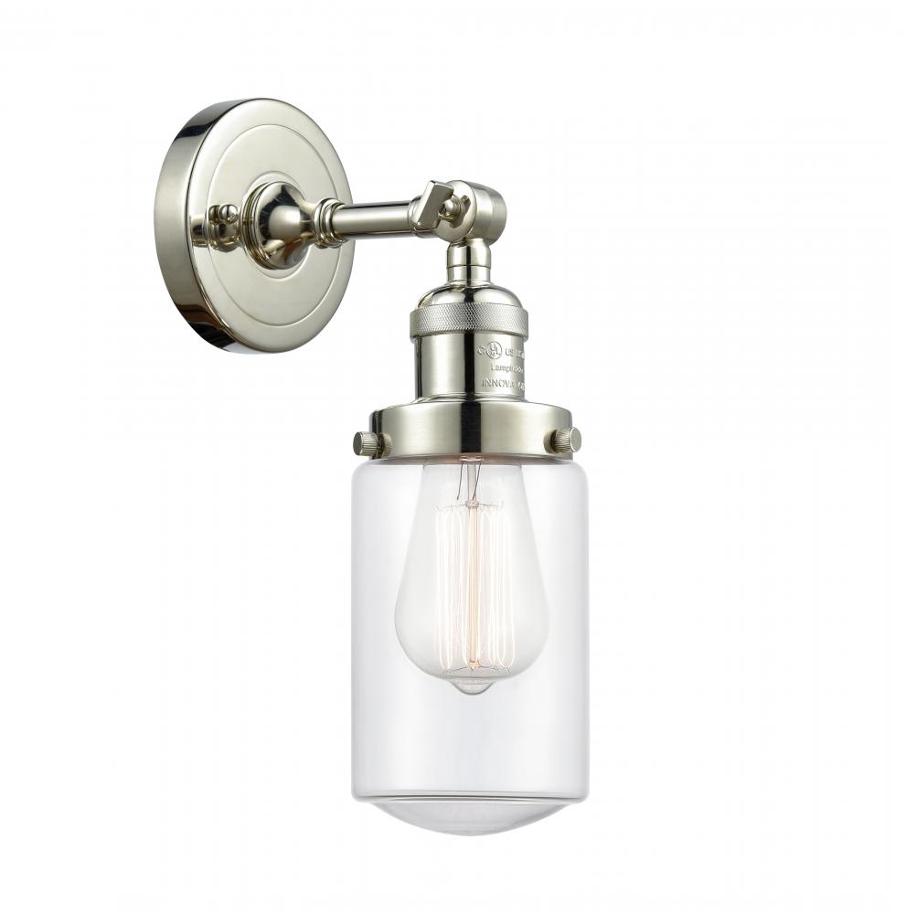 Dover - 1 Light - 5 inch - Polished Nickel - Sconce