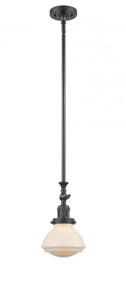 Olean - 1 Light - 7 inch - Oil Rubbed Bronze - Stem Hung - Mini Pendant