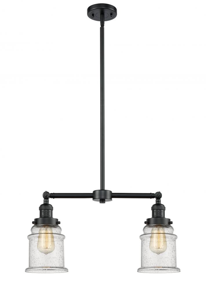 Canton - 2 Light - 21 inch - Oil Rubbed Bronze - Stem Hung - Island Light