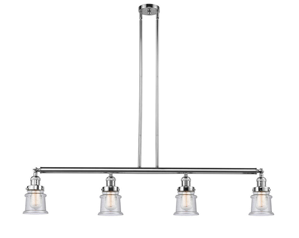 Canton - 4 Light - 51 inch - Polished Chrome - Stem Hung - Island Light