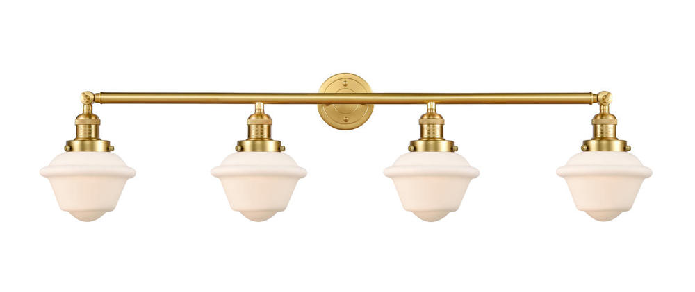 Oxford - 4 Light - 46 inch - Satin Gold - Bath Vanity Light