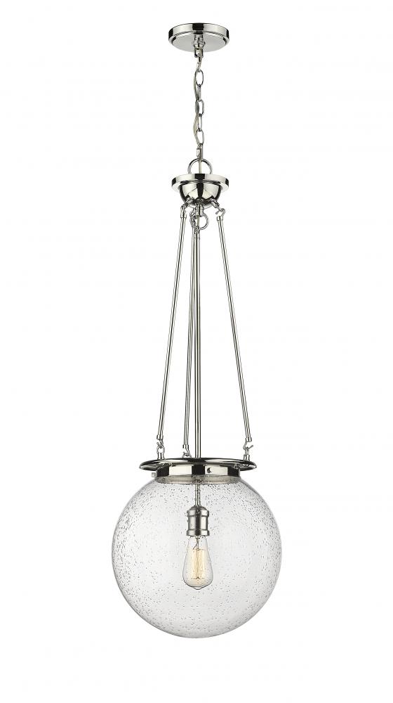 Beacon - 1 Light - 14 inch - Polished Nickel - Chain Hung - Pendant
