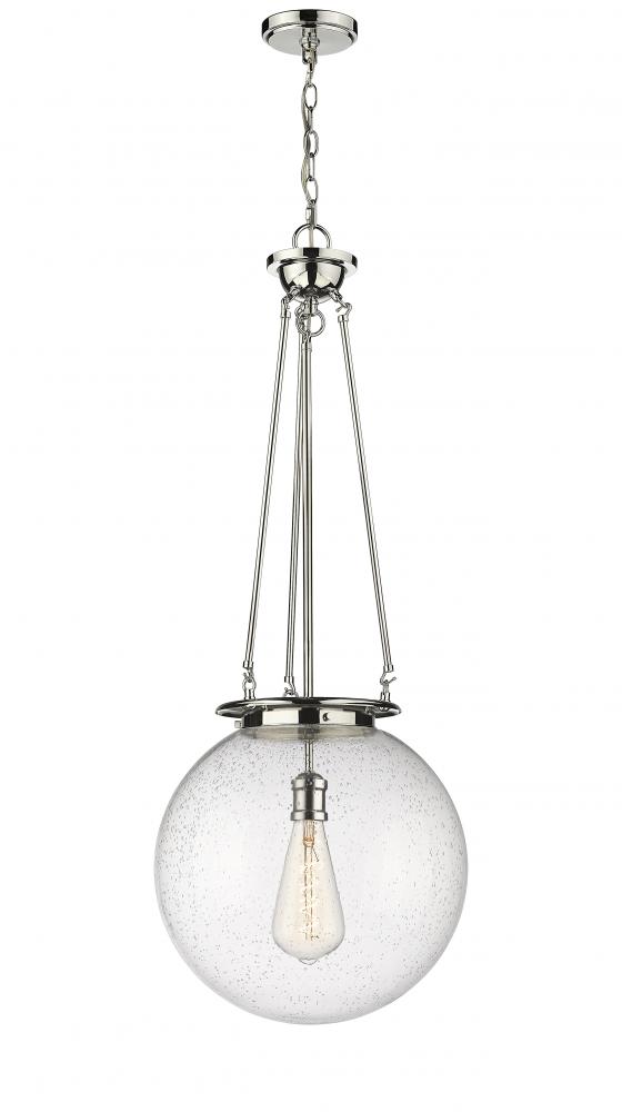 Beacon - 1 Light - 16 inch - Polished Nickel - Chain Hung - Pendant