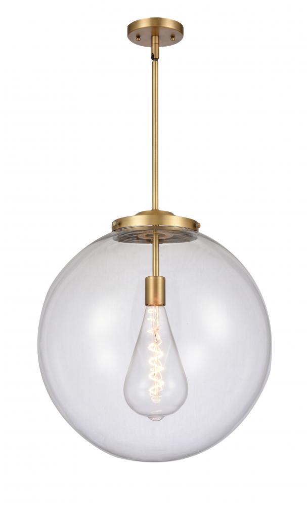 Beacon - 1 Light - 18 inch - Brushed Brass - Cord hung - Pendant