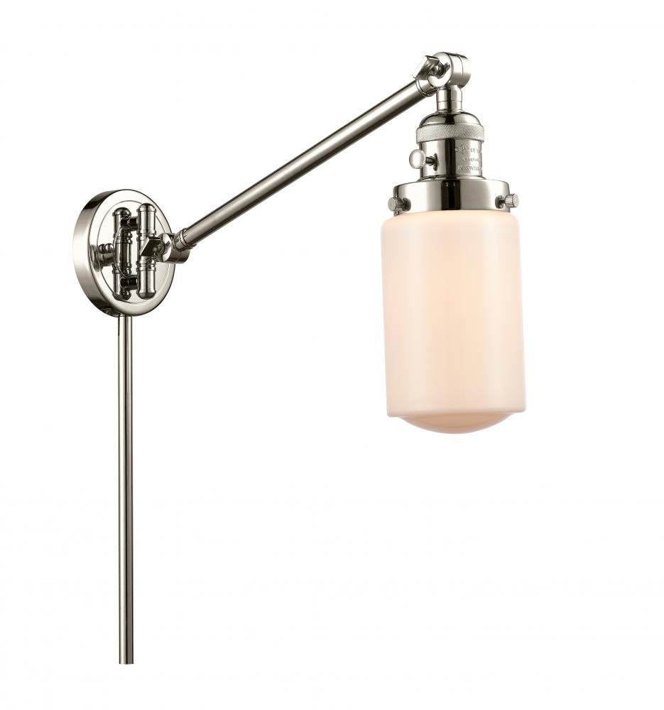 Dover - 1 Light - 5 inch - Polished Nickel - Swing Arm