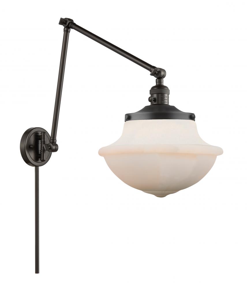 Oxford - 1 Light - 12 inch - Oil Rubbed Bronze - Swing Arm