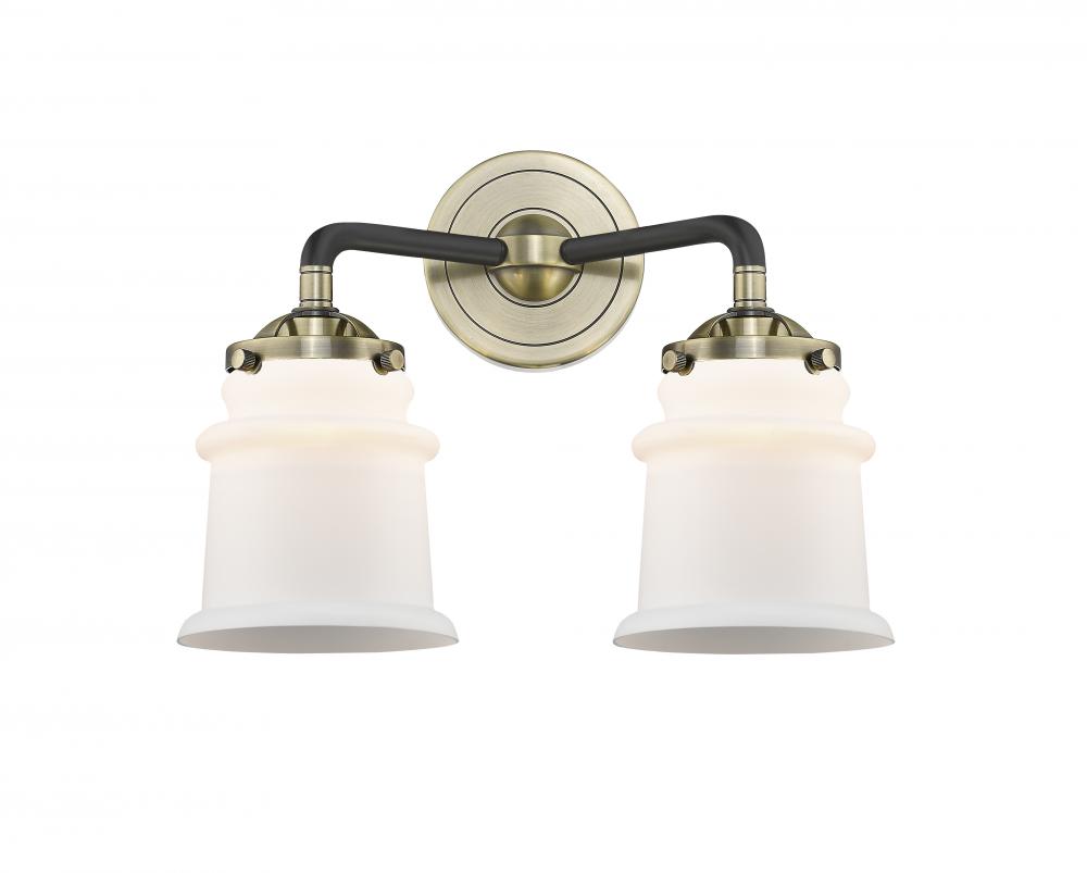 Canton - 2 Light - 13 inch - Brushed Satin Nickel - Bath Vanity Light