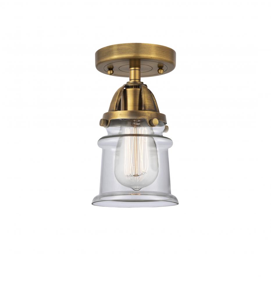 Canton - 1 Light - 5 inch - Brushed Brass - Semi-Flush Mount