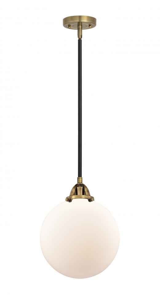 Beacon - 1 Light - 10 inch - Black Antique Brass - Cord hung - Mini Pendant