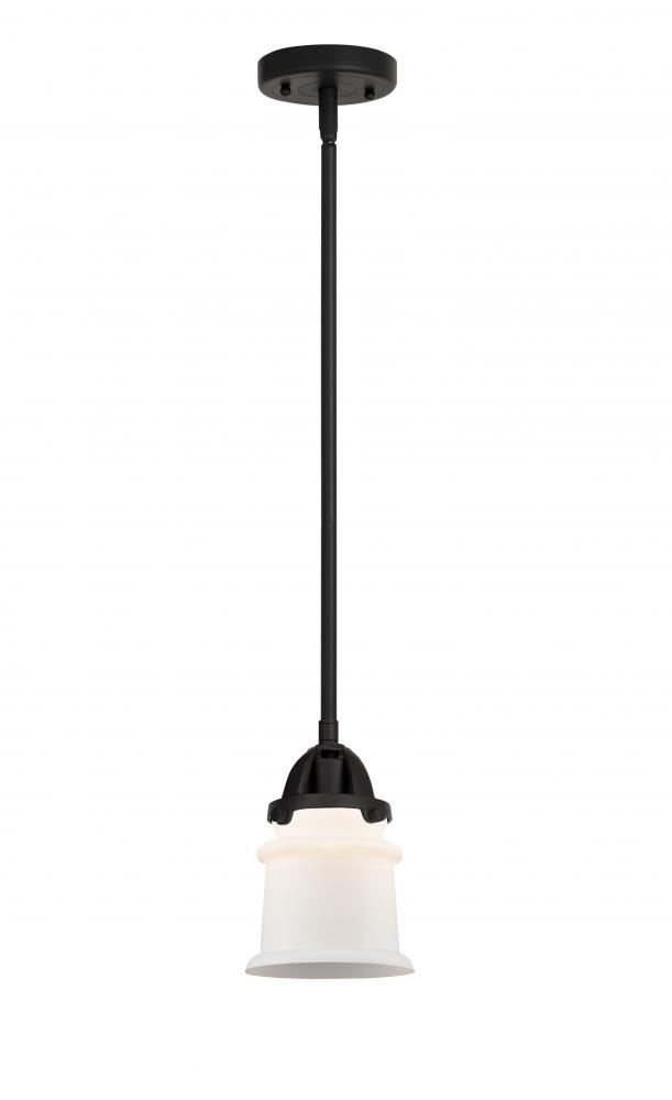 Canton - 1 Light - 5 inch - Matte Black - Cord hung - Mini Pendant