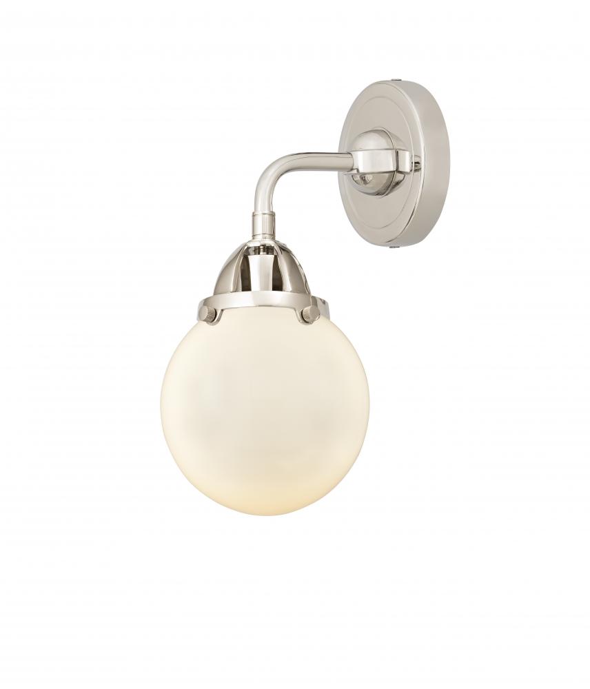 Beacon - 1 Light - 6 inch - Polished Nickel - Sconce