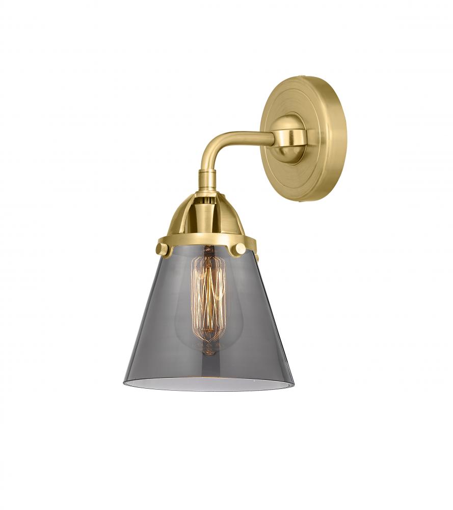 Cone - 1 Light - 6 inch - Satin Gold - Sconce