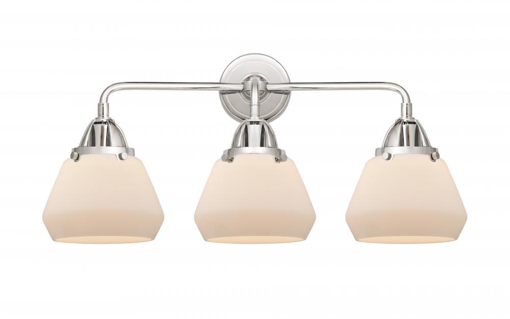 Fulton - 3 Light - 25 inch - Brushed Brass - Bath Vanity Light