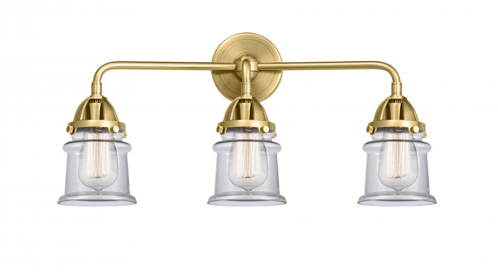 Canton - 3 Light - 23 inch - Brushed Brass - Bath Vanity Light