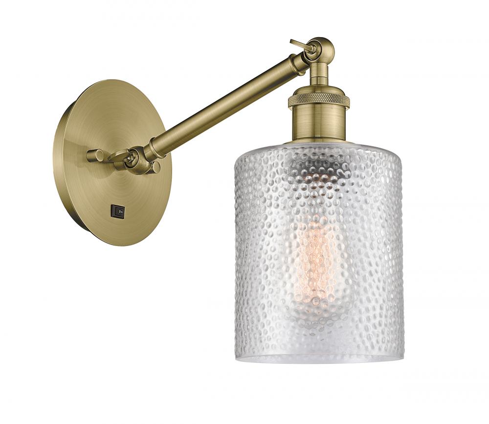 Cobbleskill - 1 Light - 5 inch - Antique Brass - Sconce