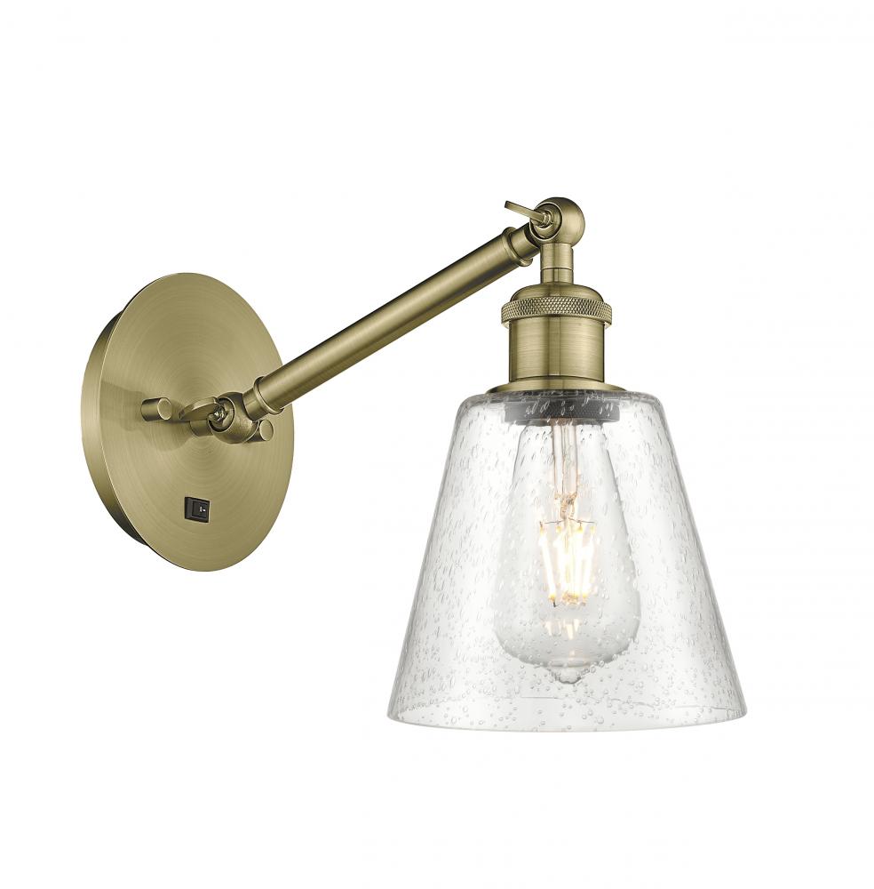 Caton - 1 Light - 5 inch - Brushed Brass - Sconce